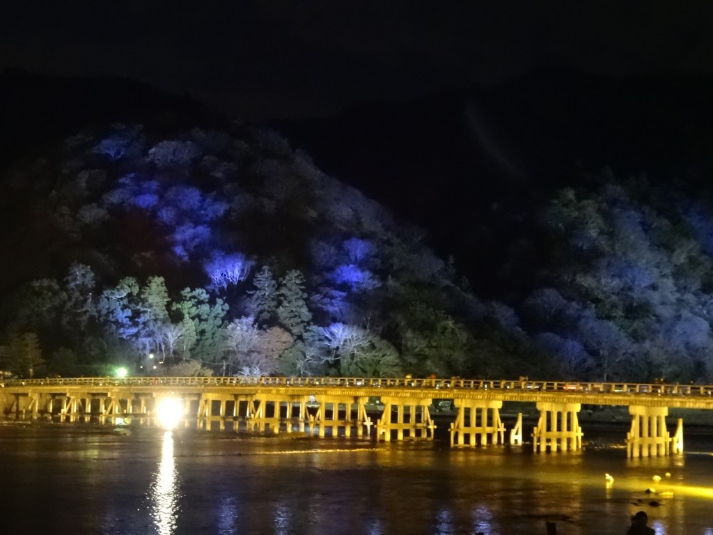 京都 嵐山 花灯路2015