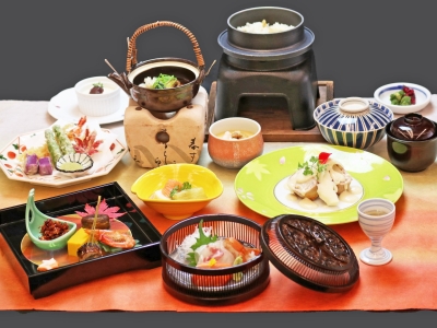 【秋の華やぎプラン】◆松茸♪栗♪など秋の味覚たっぷりの京会席！