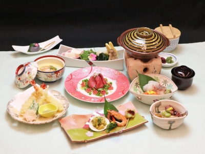 【定番】◆会席料理「かりん」宿泊プラン